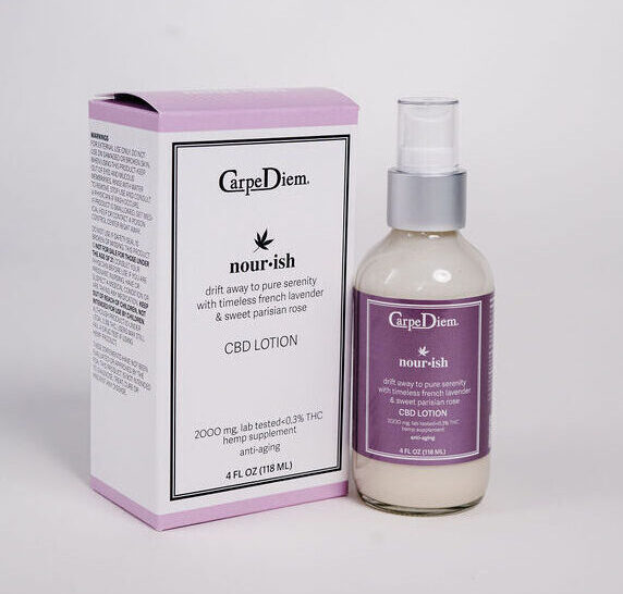 Spa Nourish CBD Lotion