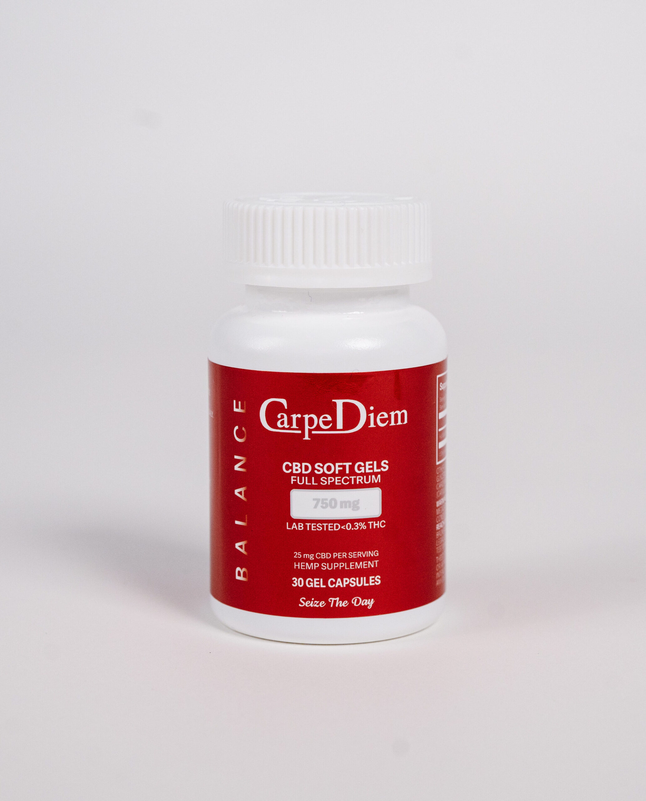 Balance CBD Soft Gels 750 mg Full-Spectrum